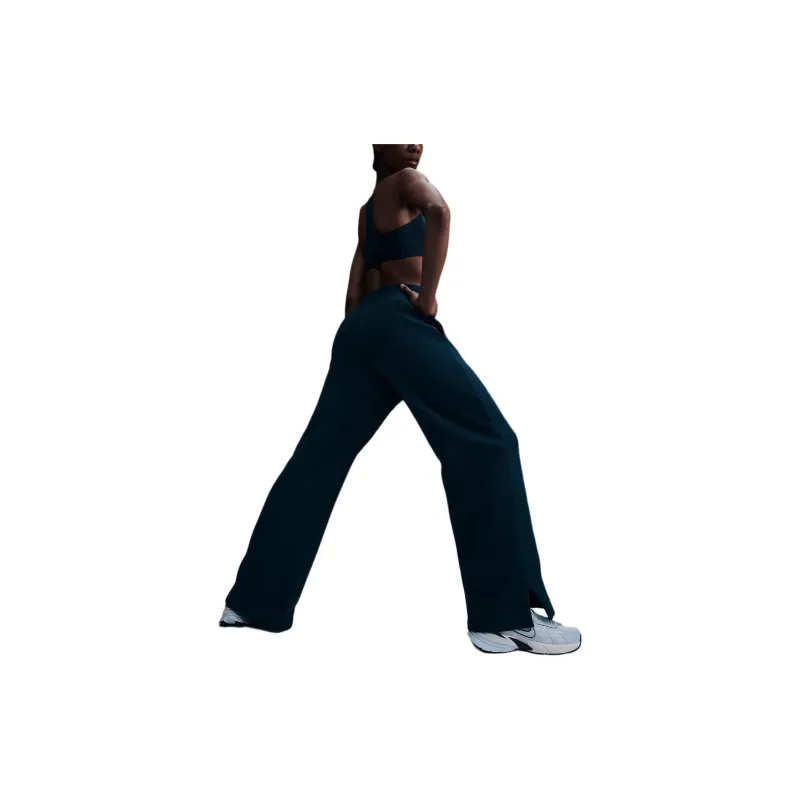 Nike Sportswear Phoenix Fleece Knitted Sports Pants Women's Marine Blue-1