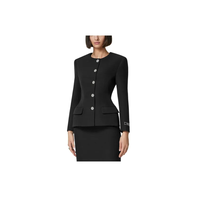 VERSACE Medusa Head-buttons Wool Jacket-1