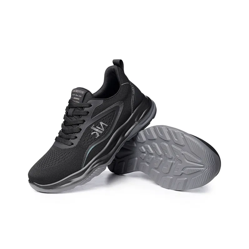 LAORENTOU Outdoor Shoes Men Low Top Black-4
