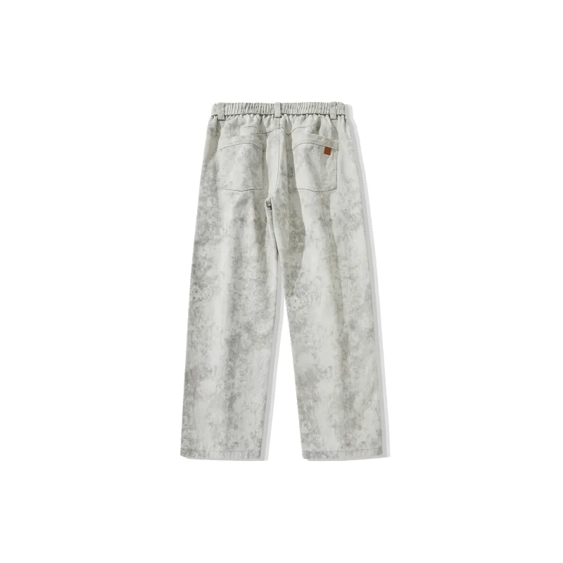 JUCY JUDY Casual Pants Unisex Dirty Heather Gray-1