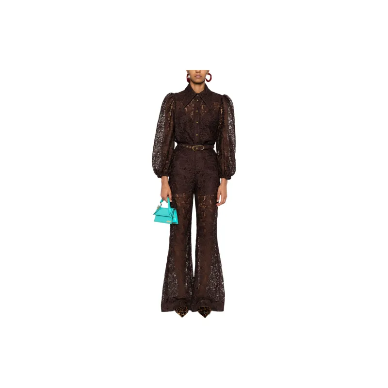Zimmermann Illustration Lace Blouse-1