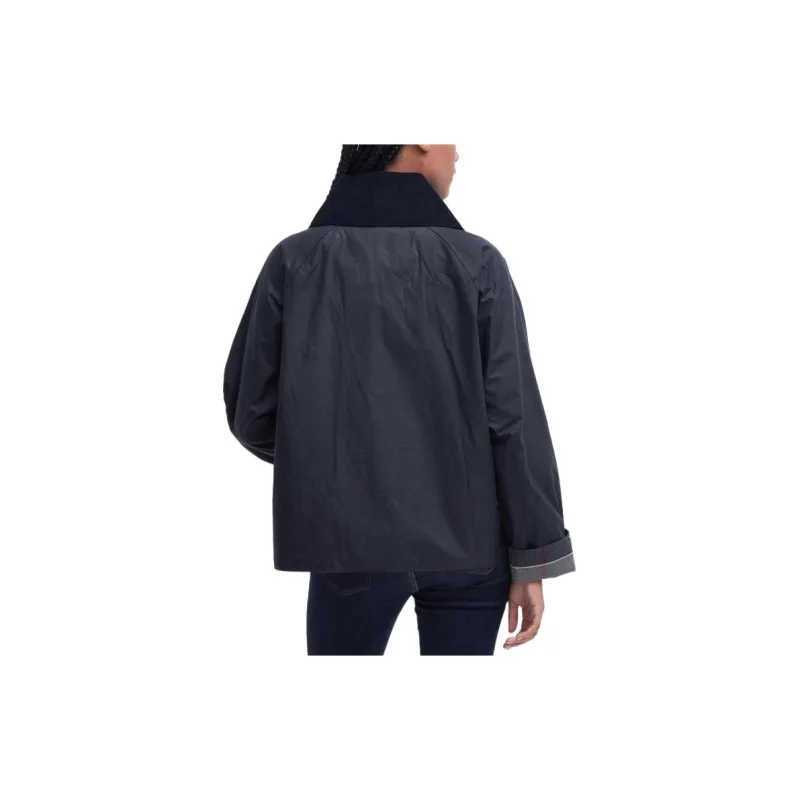 BARBOUR Drummond Waxed Jacket Jackets Coats Women's Blue-3