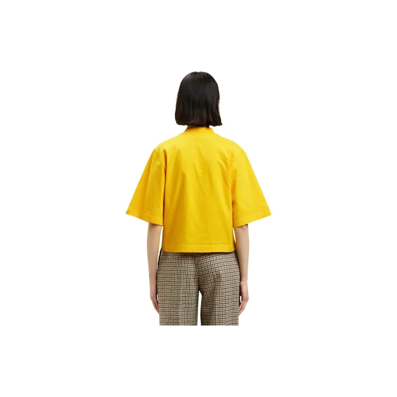 PALM ANGELS T-Shirts Women's Yellow-4