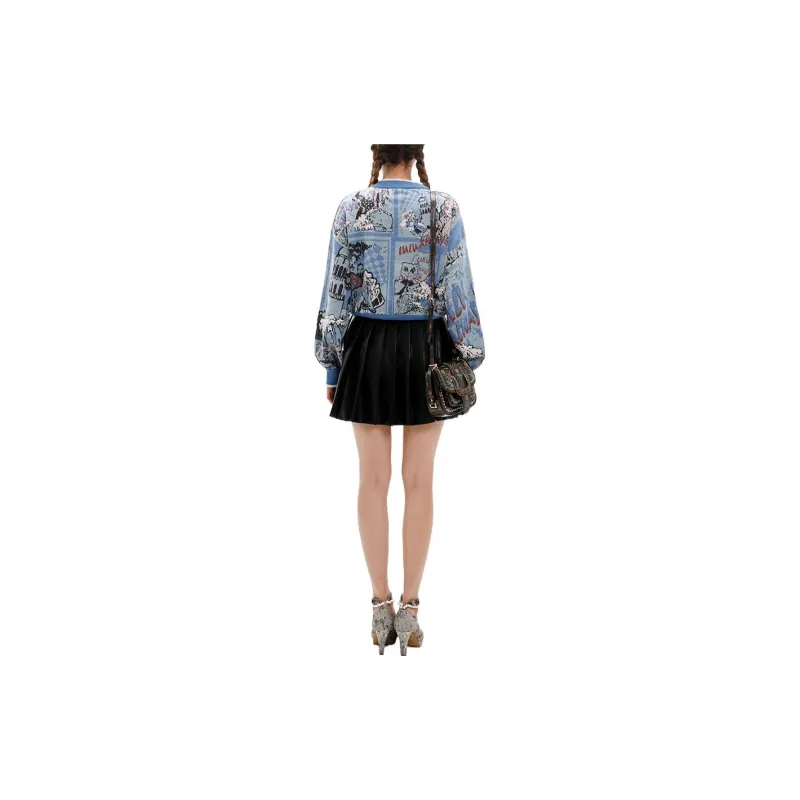 LULUALWAYS Casual Short Skirts Women's Black-2