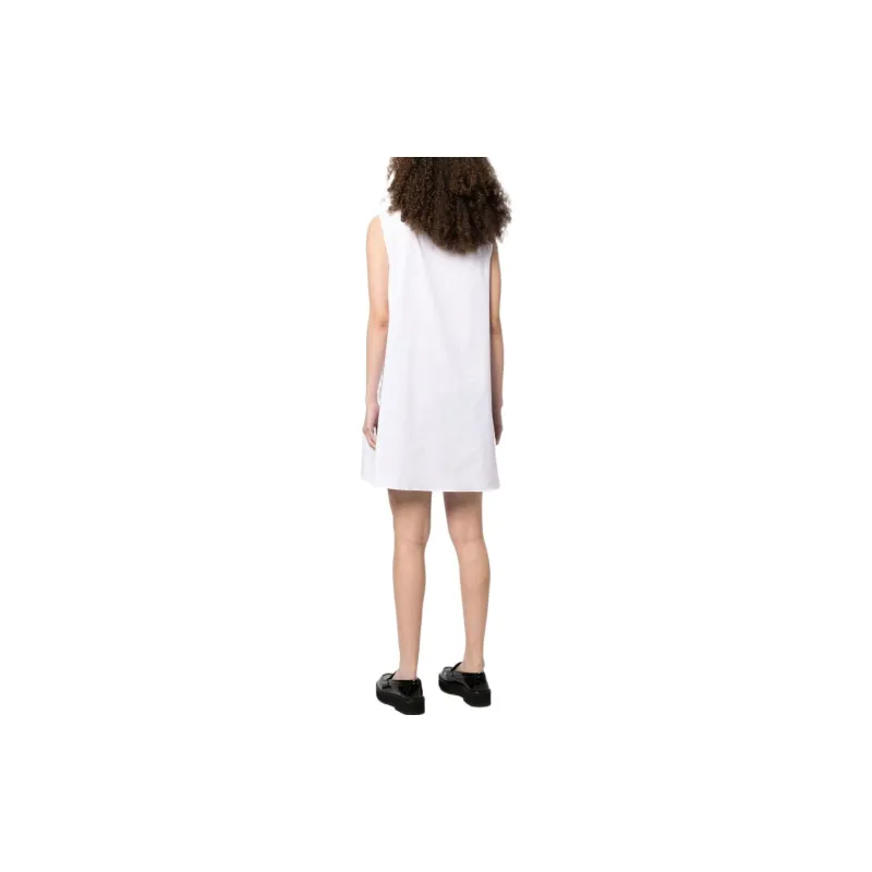 THEORY Sleeveless Dresses Women's White-3