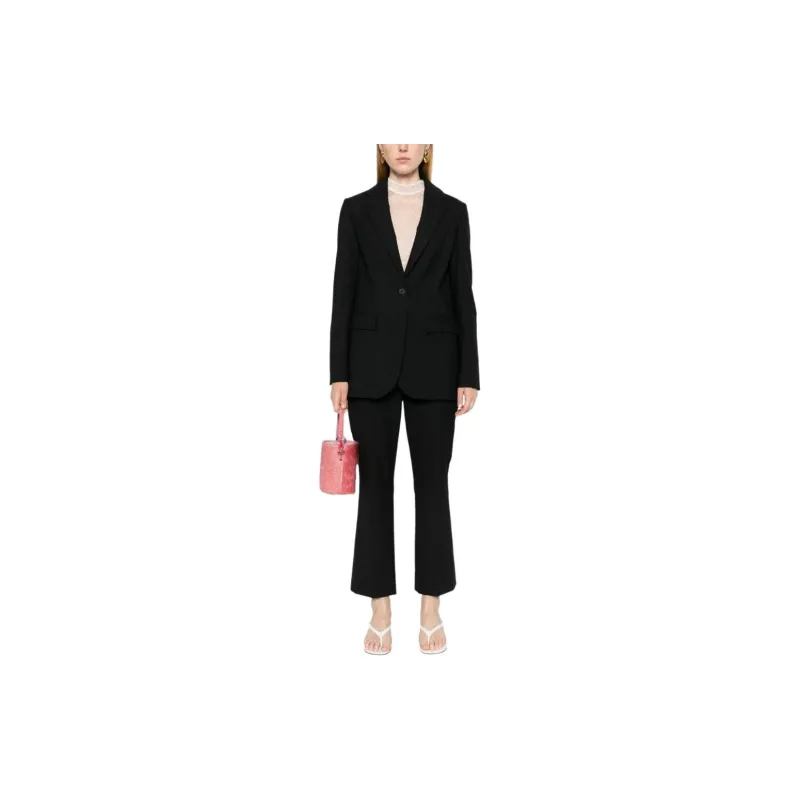 Semicouture Slim leg Cropped Trousers-3