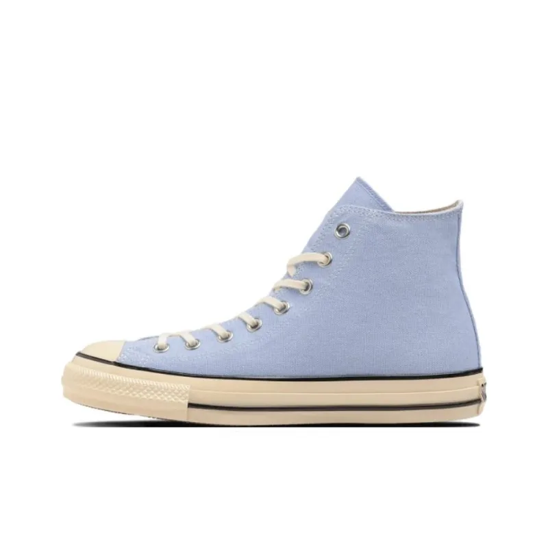 Converse All Star Anti Slip Wear Resistant High Top Canvas Shoes Women's Blue-0