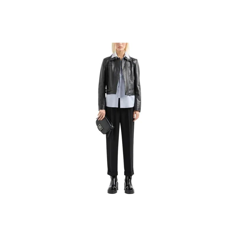ARMANI EXCHANGE Darted Trousers-1