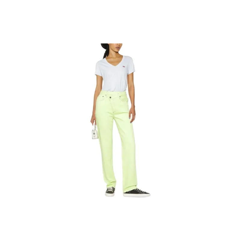 AGOLDE Jeans Women's Yellow-1