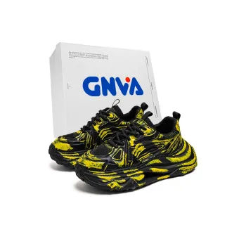 GNVA Slip Resistant Low Top Chunky Sneakers Men's Box Included
