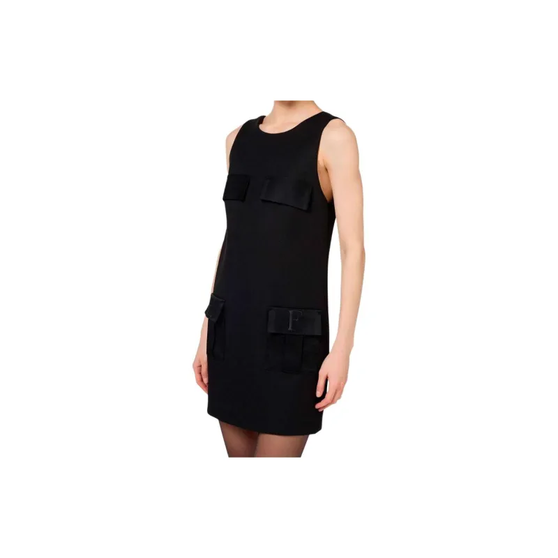 Elisabetta Franchi Crêpe Boxy Mini Dress-3