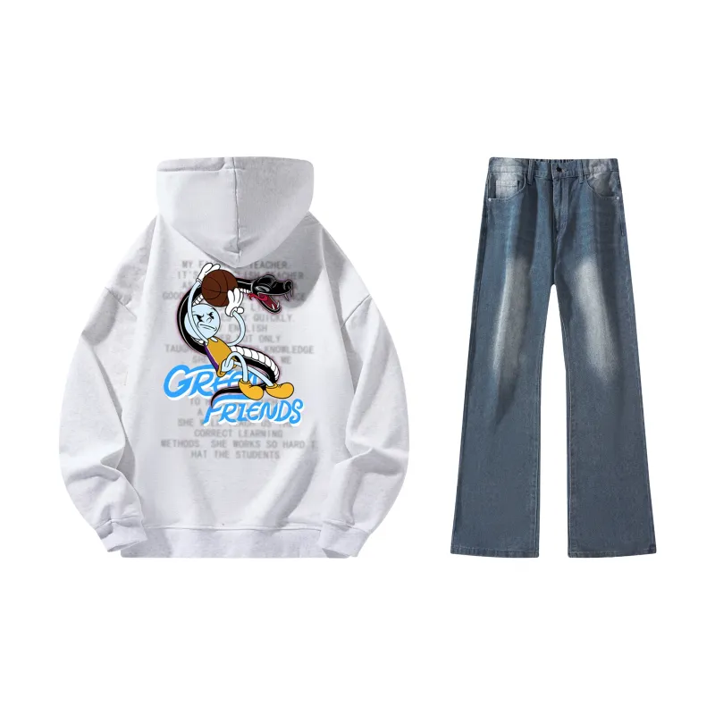 GF x WULIAOYUAN LIANMINGKUAN Sweatshirt Set Unisex-6