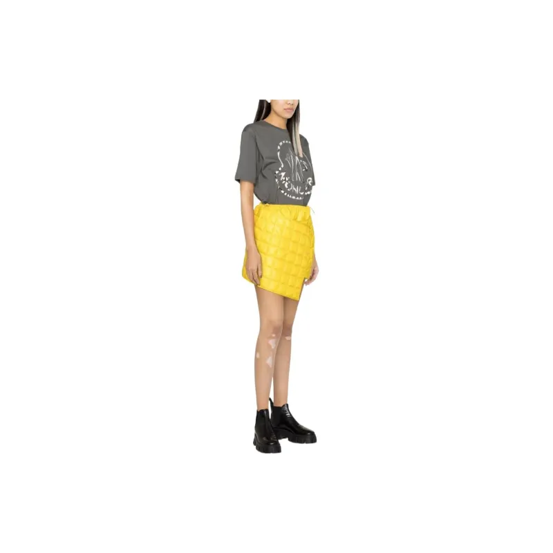 Moncler Asymmetric Quilted Skirt-3