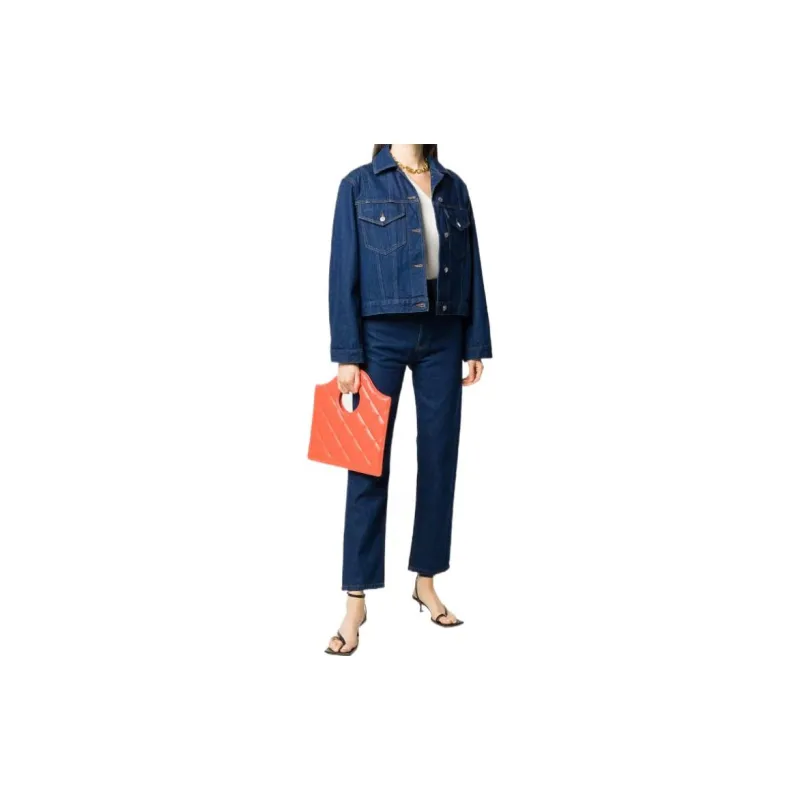 NANUSHKA Denim Jackets Women's Blue-1
