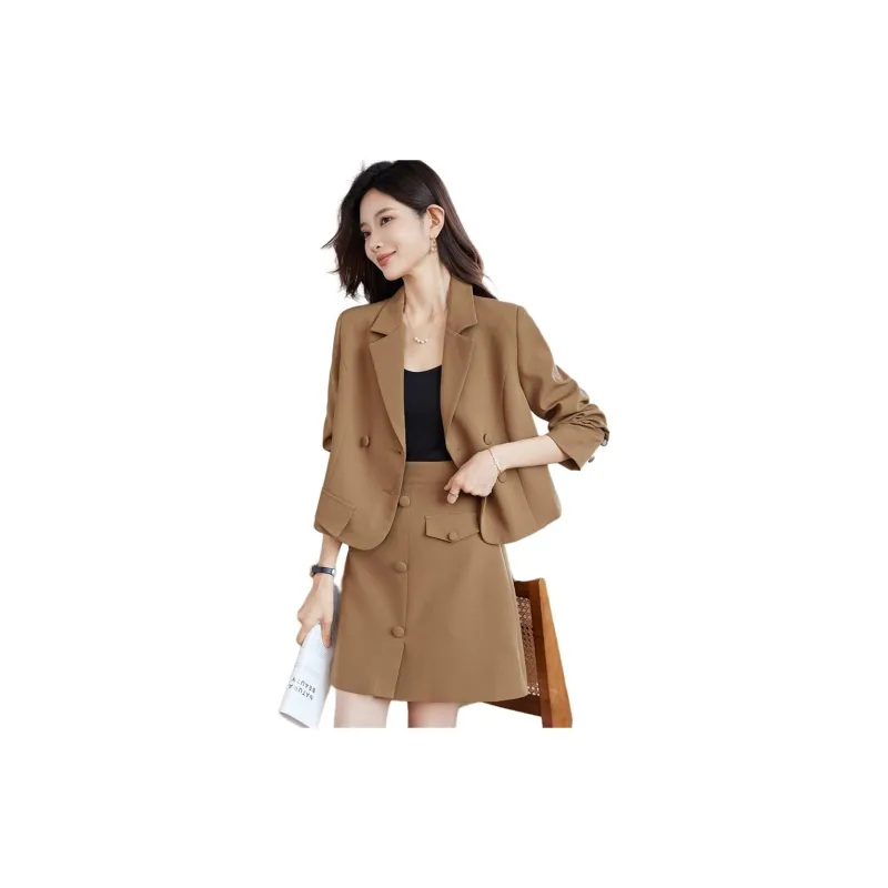 TERRE BLEUE Two Piece Skirt Sets Women's-3