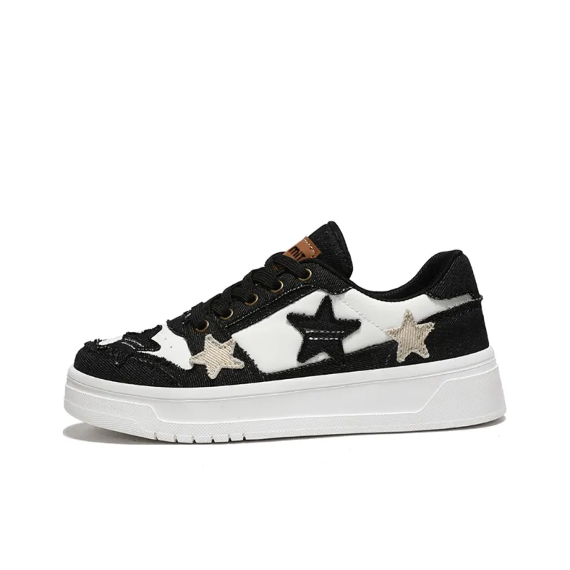 Wooden Rabbit Low Top Skateboard Shoes Unisex-0
