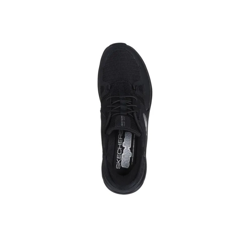 Skechers Glide Step Anti Slip Wear Resistant Low Top Casual Shoes Women's Black-2