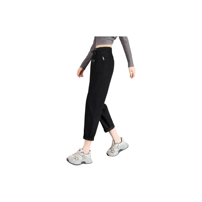 TERRE BLEUE Casual Pants Women's Black-3