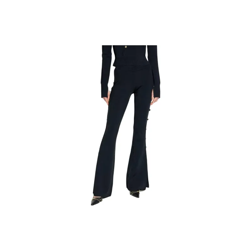 VERSACE JEANS COUTURE Button Detail Flare Pants-2