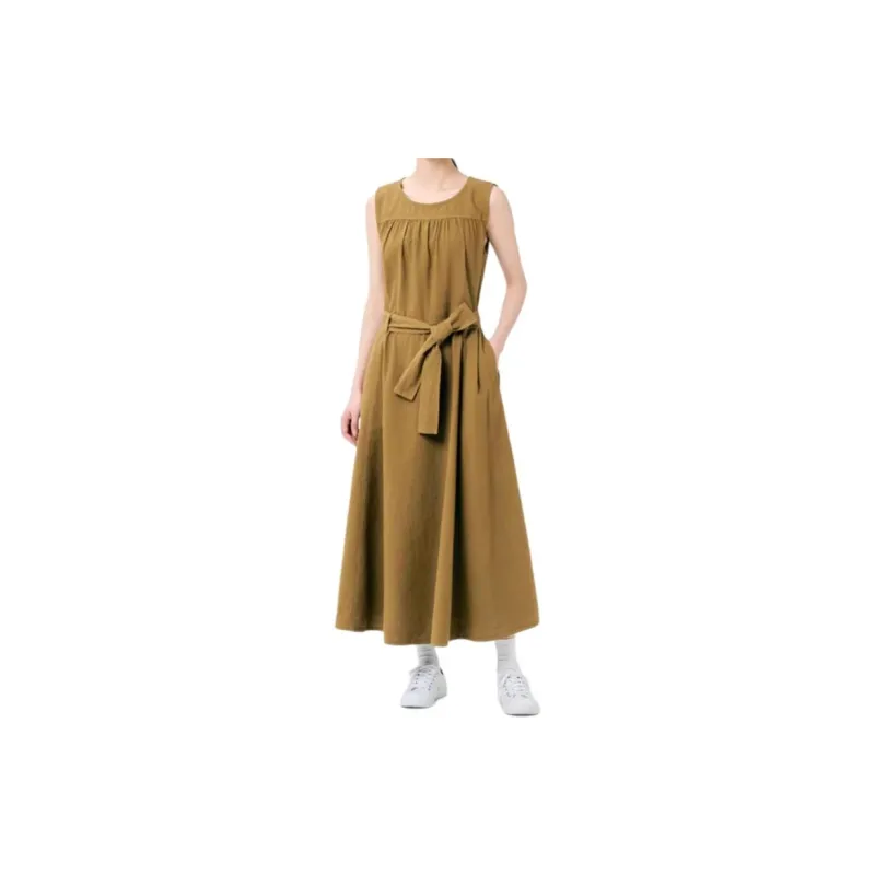 MUJI Sleeveless Dresses Women's-7