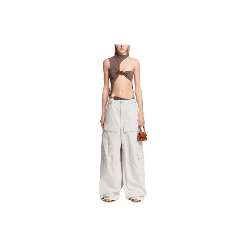 Jacquemus Bodysuits Women's Gray-1