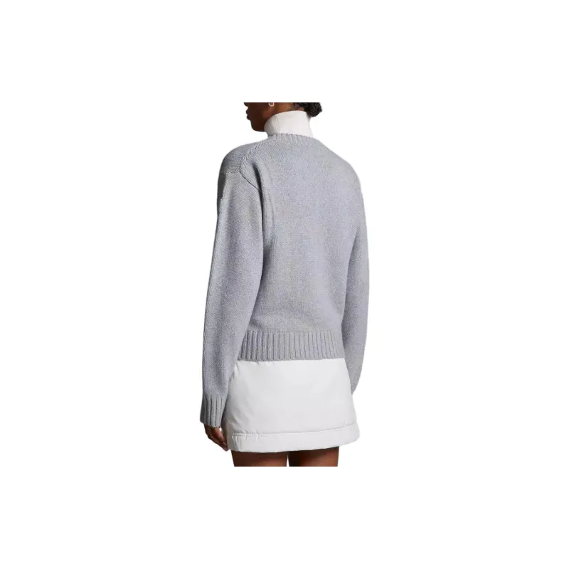 Moncler Cableknit Crewneck Sweater-1