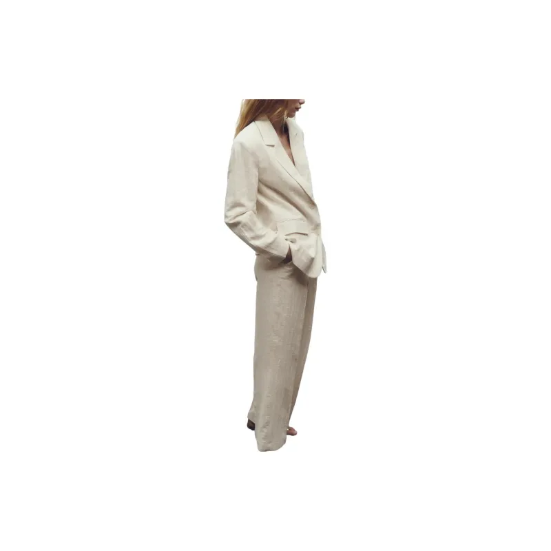 ZARA Business Suits Women's White-2