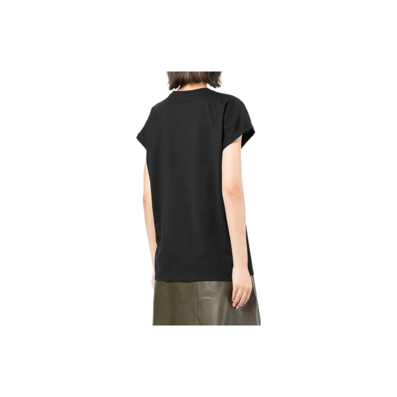 BALMAIN T Shirts Women's Black-3