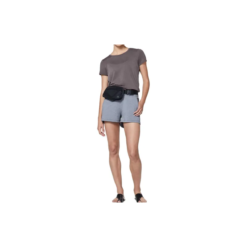 Lululemon Regular T-Shirt Women's Gray Purple-2