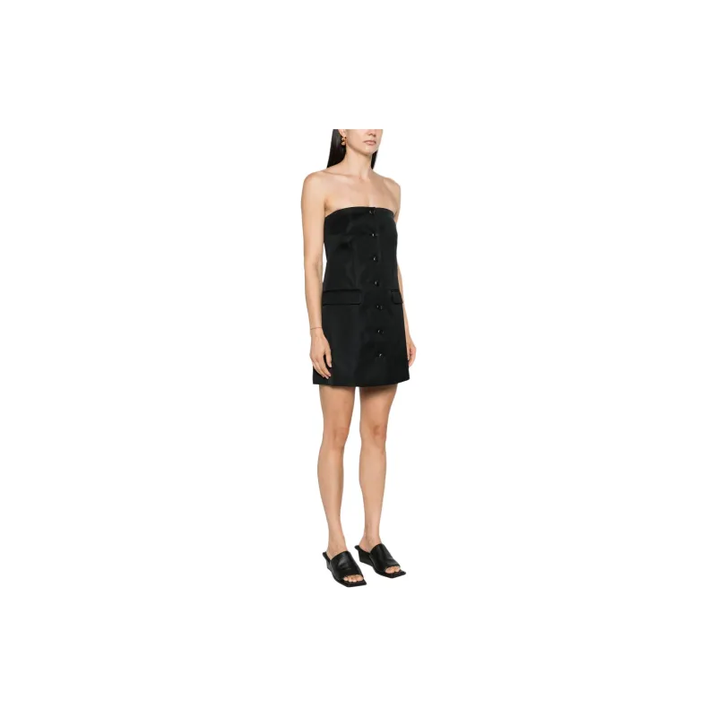 NANUSHKA FW24 Slip Dresses Women's Black-1
