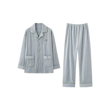 UAVAE Pajama Set Men's Gray Blue