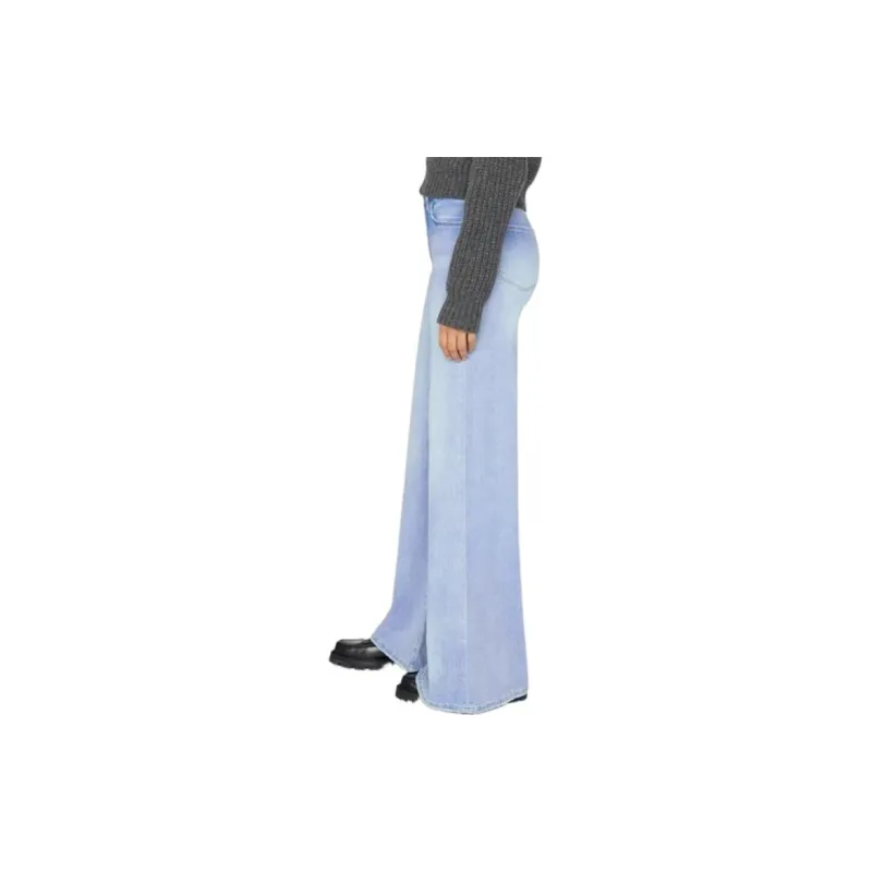 FRAME Mid rise Wide leg Jeans-2