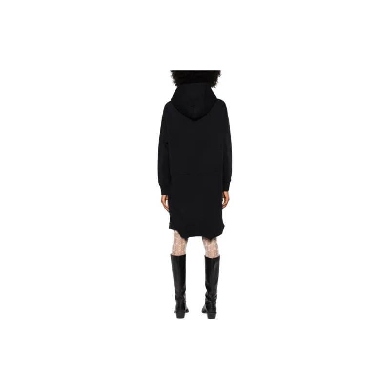 MM6 Maison Margiela Single Stitch logo Hooded Dress-1
