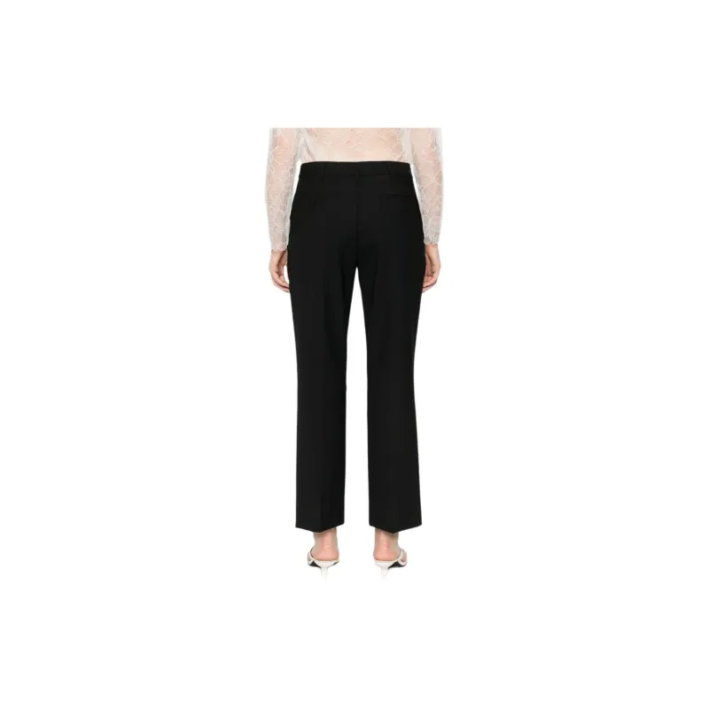 Semicouture Slim leg Cropped Trousers-1