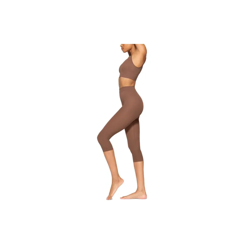 Skims Leggings Women's Brown-2