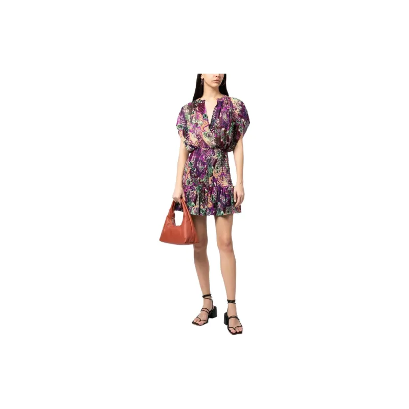 A.L.C. Carly Floral print Mini Dress-2