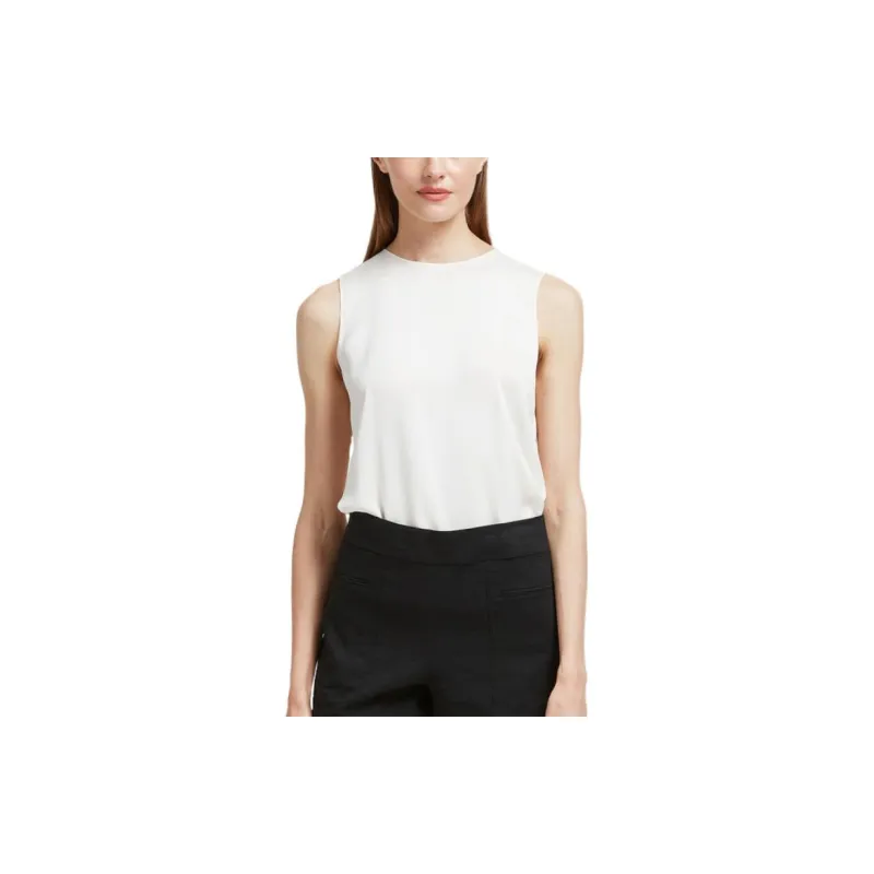 THEORY SS23 Cloud Silk Series T-Shirts Women's White-2