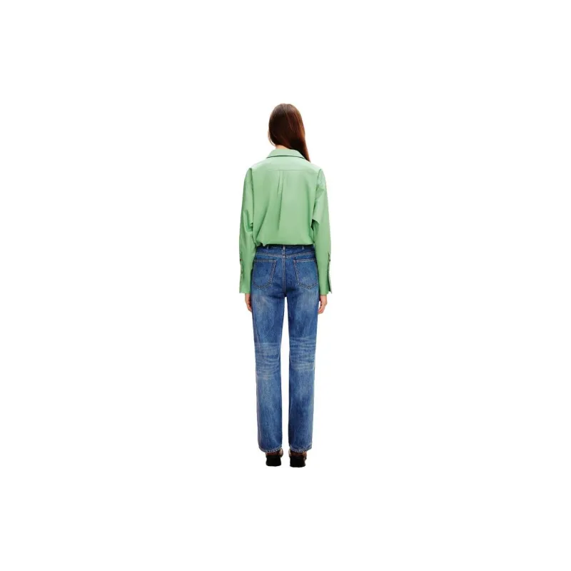 PSALTER Shirt Women's Verdant White Green-2