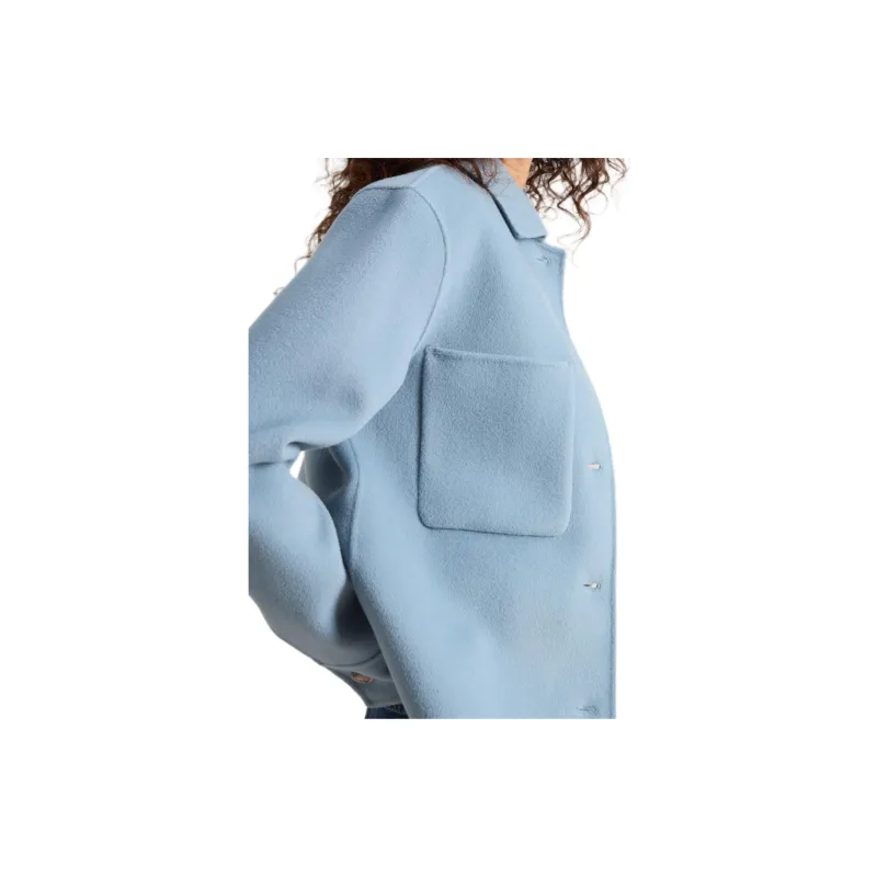 WOOLRICH Buttoned Wool Over Shirt-4