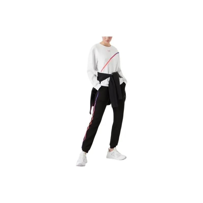 EMPORIO ARMANI Knitted Sweatpants Women's Black-1
