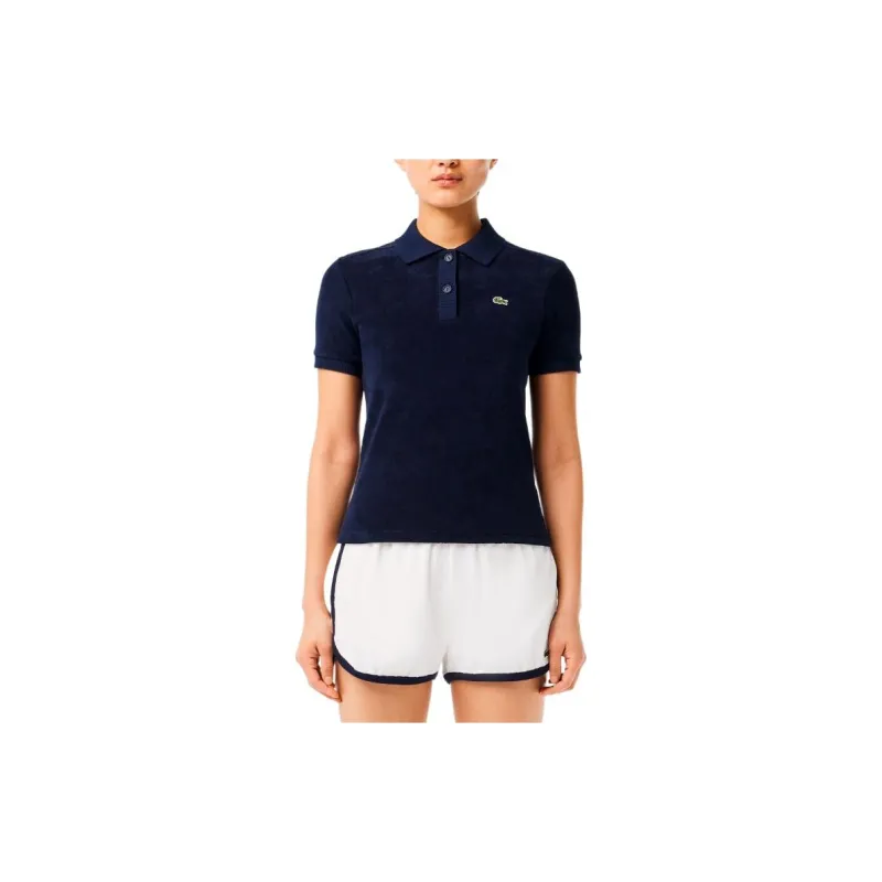 LACOSTE Polo Shirt Women's Marine Blue-2
