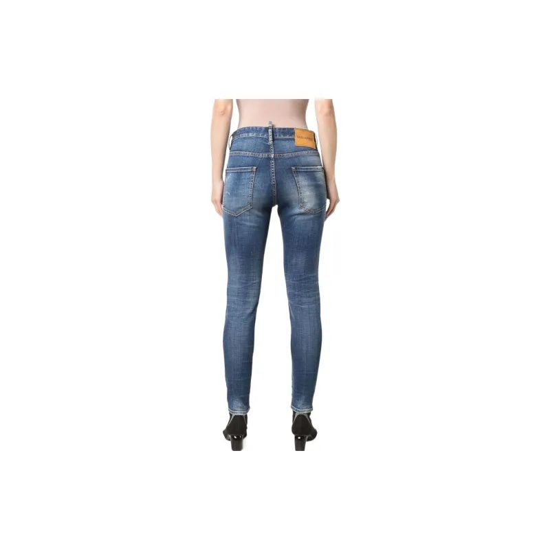 DSQUARED2 Stonewashed Skinny Jeans-2