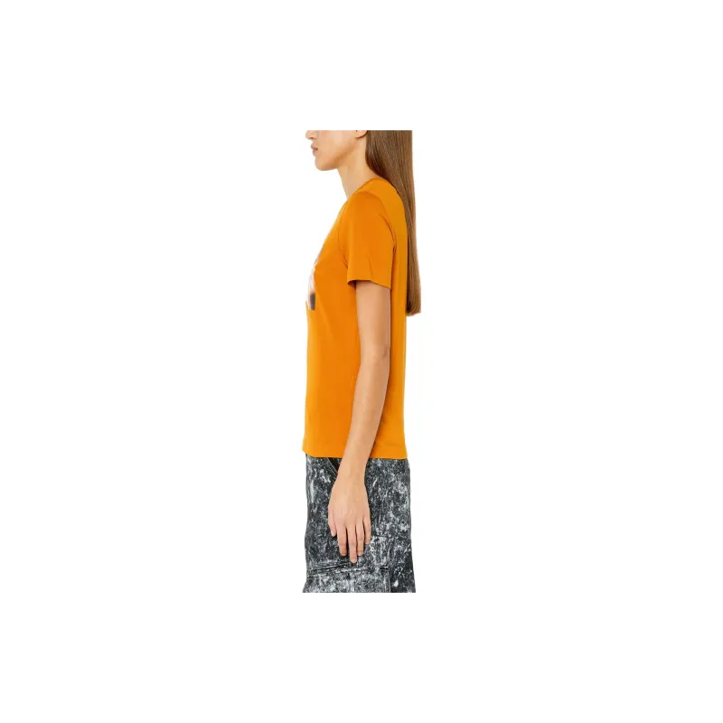 DIESEL T Shirts Women's Orange-3