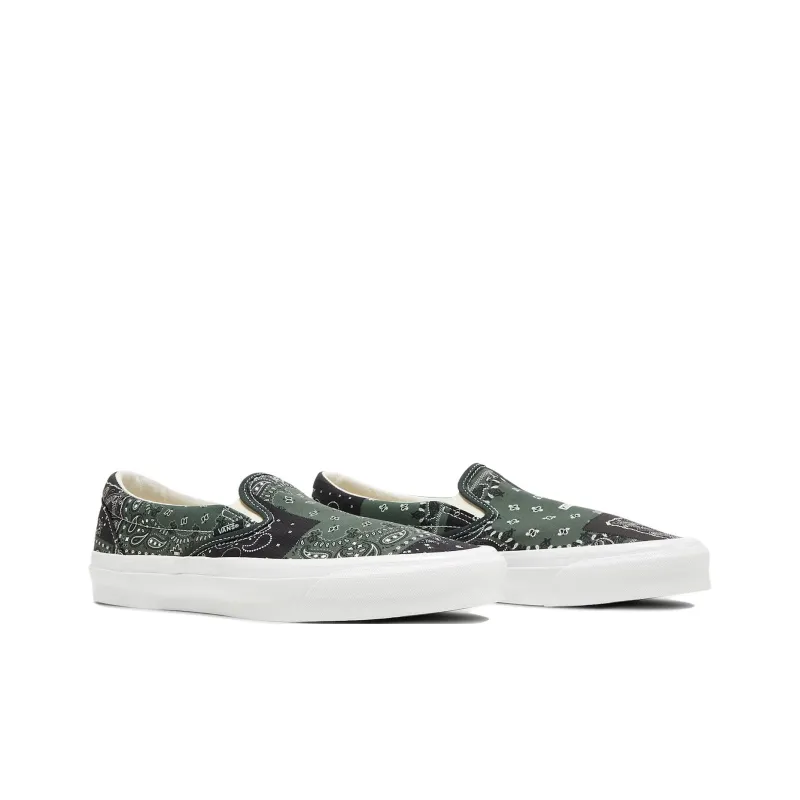 Vans Slip On Kith 10th Anniversary Scarab Bandana-2