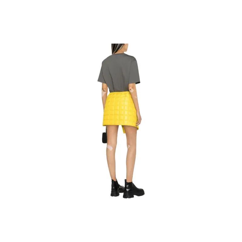 Moncler Asymmetric Quilted Skirt-1
