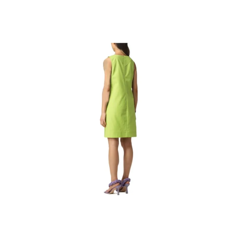 MOSCHINO Sleeveless Dresses Women's Green-3