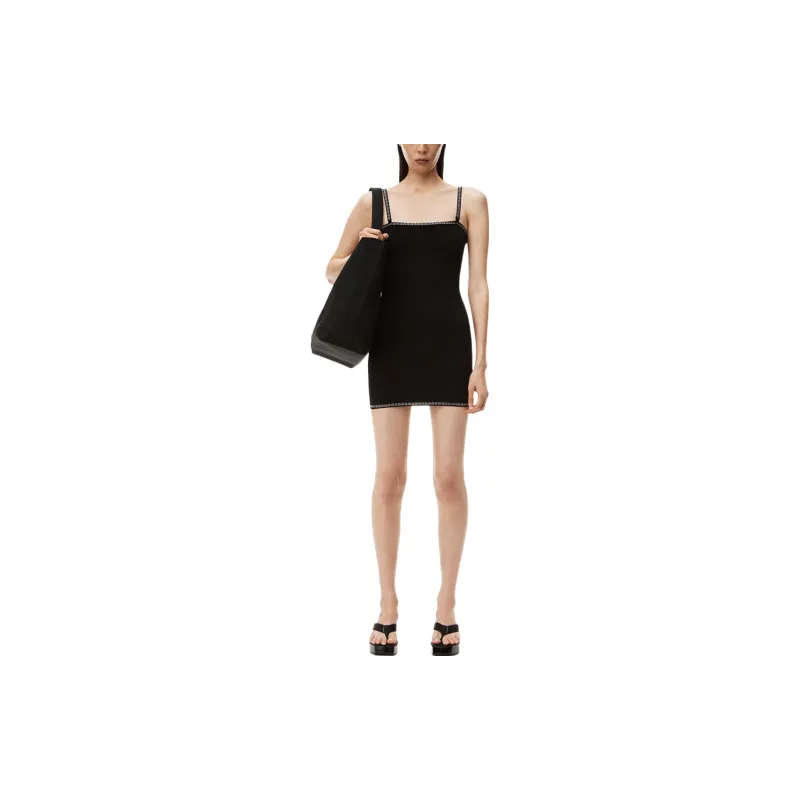 Alexander Wang Kleid Embellished Sleeveless Mini Dress-1