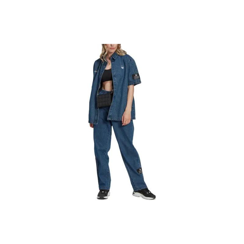 Adidas Originals Shirt Women's Blue-3