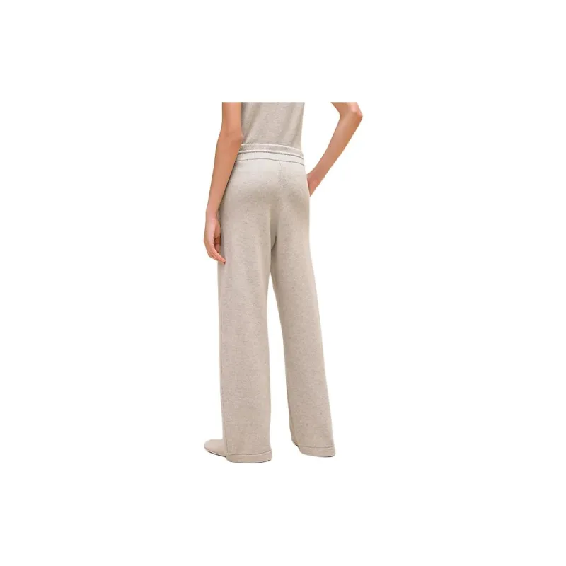 HERMES FW24 Casual Pants Women's Natural Beige-1