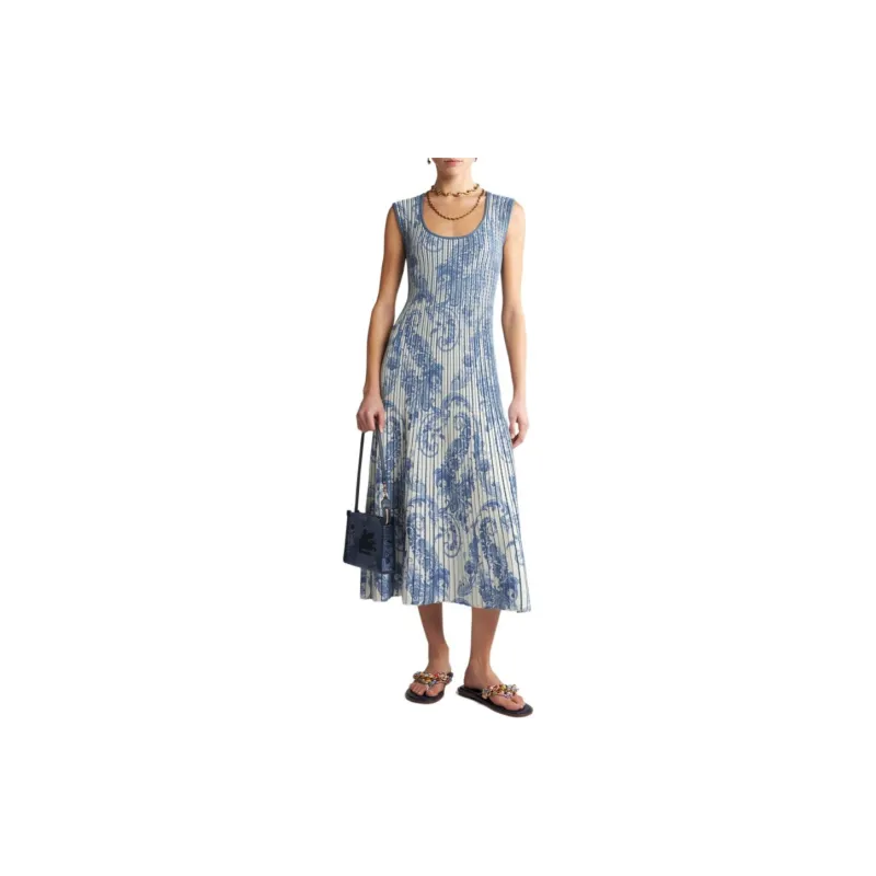 ETRO Paisley print Midi Dress-3